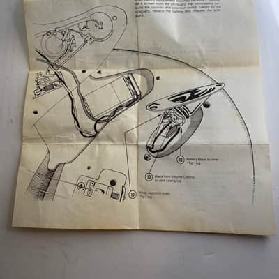 EMG Overlend pickups paperwork late 70’s-80’s - White image 2
