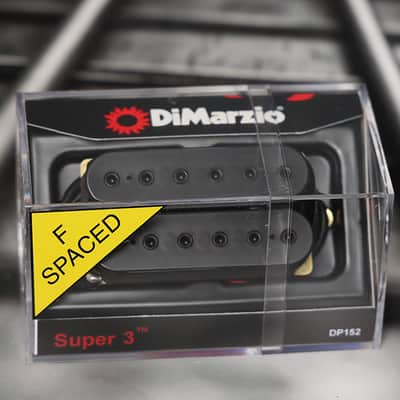 DiMarzio DP152FBK Super 3 F-Spaced Humbucker - Black