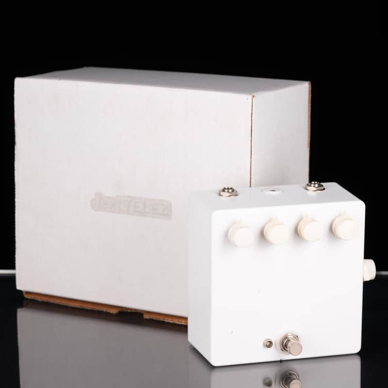 Used Jext Telez White V1 Overdrive Pedal With Box image 1