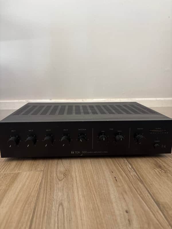 TOA 500 Series Amplifier A 506-U Vintage 1990s Era image 1