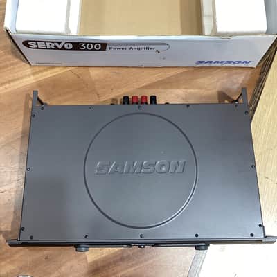 Samson Servo 300 2 Channel Stereo Power Amplifier 2014 Black Grey - #19510 image 4