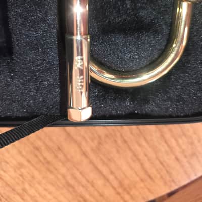 Bach BTR201 Student Premium Bb Trumpet 2021 - Present - Lacquered Yellow Brass image 5