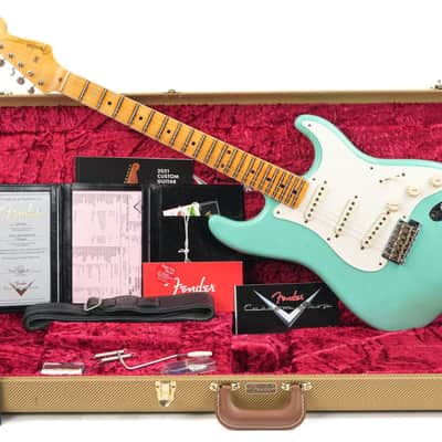 Fender Custom Shop LTD 57 Stratocaster Seafoam Green Journeyman Relic 2021 image 3