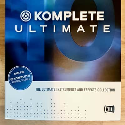 Native Instruments - Komplete 10 Ultimate Full Version incl. Hard Drive, Serial Card and Transfer ID image 2