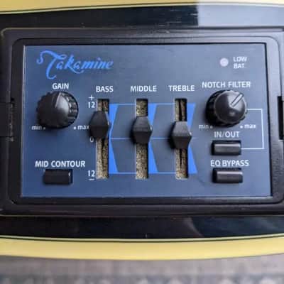Takamine EG560C Blue Burst Acoustic Electric image 6