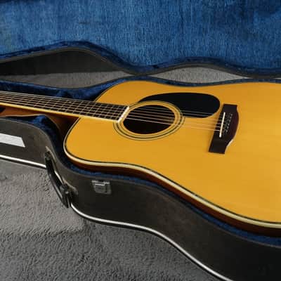 Yamaki 130 Acoustic D-28 Style Japan w/ Hard Case image 22