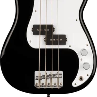 Fender Squier Mini Precision Bass Black Short-Scale Electric Bass Guitar image 1