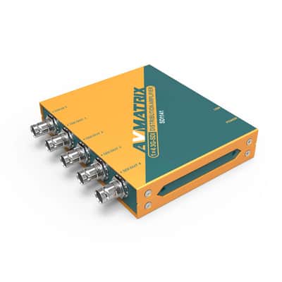 AVMatrix SD1141 3G-SDI 1x4 Reclocking SDI Distribution Amplifer image 1