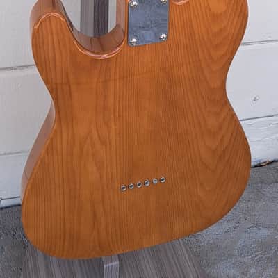 HARLEY BENTON VT SERIES TE-69TL SEMI HOLLOWBODY ELECTRIC GUITAR W/BAG image 6