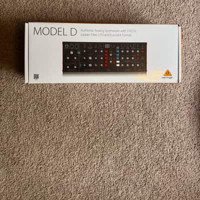Behringer Model D Analog Synthesizer 2018 - Present - Black