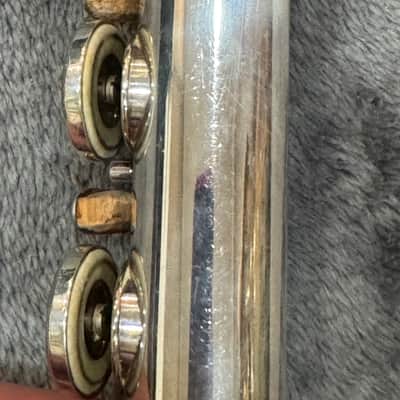 Vintage Artley Elkhart Flute Sterling Silver Headjoint 1960 - Silver image 14