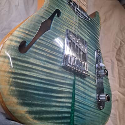 Custom Custom thinline T style guitar 2023 - Gloss Body / Satin Neck image 3