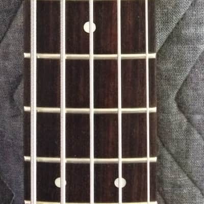 Squier by Fender Pro Tone Protone 5 string bass Red stain- MIK Korea- HSC image 4