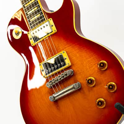 Orville by Gibson MIJ Les Paul Standard Cherry Sunburst w/ Classic Gibson Mojo, Repaired Headstock image 3