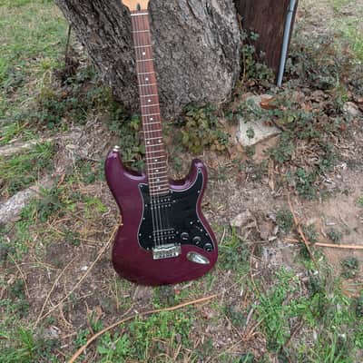 Squire Double Fat Standard HSS - Purple Bild 4
