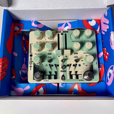 Old Blood Noise Endeavors Float Dual Moving Filter 2022 - Present - Cream / Mint Graphic image 5