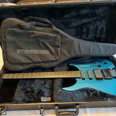 Near Mint Steinberger GM4T 90's Rare Color Jeff Babicz tuned image 5