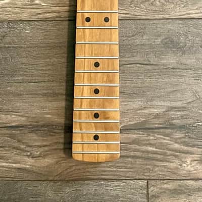 Warmoth Roasted Maple Stratocaster Neck Lic. by Fender image 2