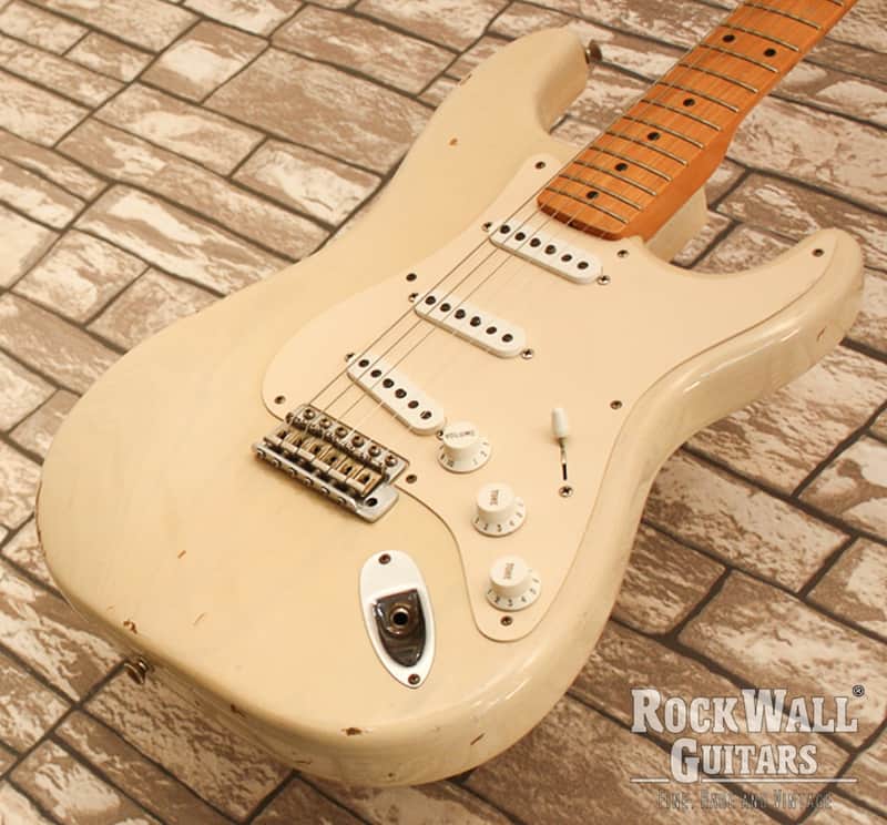 Fender Stratocaster 1956 Custom Shop Relic 2004 - MaryKay White image 1