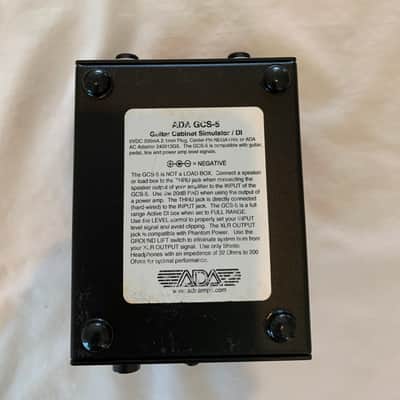A/DA GCS-5 Guitar Cabinet Simulator/DI image 4