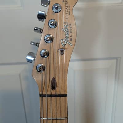 Fender American Standard Telecaster with Maple Fretboard 1988- Black image 2