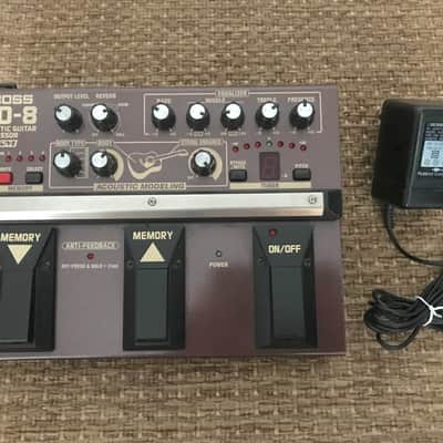 Boss AD-8 Acoustic Guitar Processor – Excellent Condition image 2
