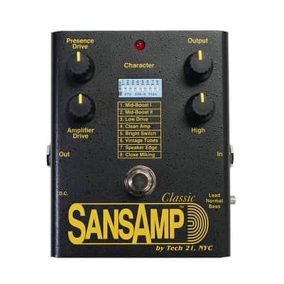 Tech 21 SansAmp Classic Limited 10th Anniversary model 1999 | Reverb