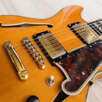 D'Angelico Excel Mini DC 2020 - Vintage Natural image 1
