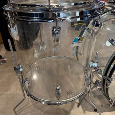 Ludwig Vistalite 22/13/16 Clear 1976 image 3