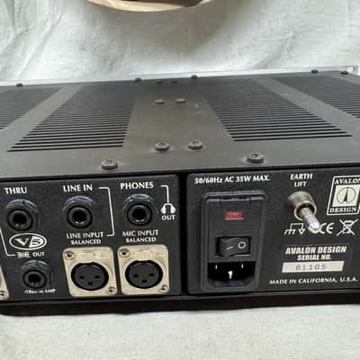 Avalon V55 v 55 Rackmount Microphone Preamp image 10