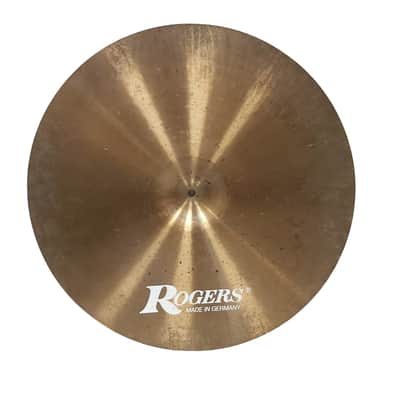 Pre-Owned - Rogers 22" Ride Cymbal – Made in Germany, Paiste-Era OEM imagen 6