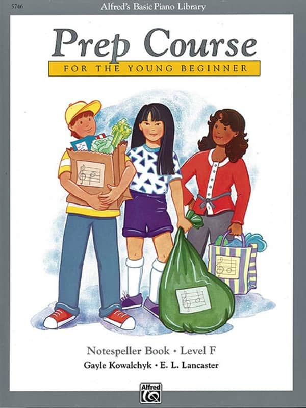 Alfred's Basic Piano Notespeller Book Level F image 1