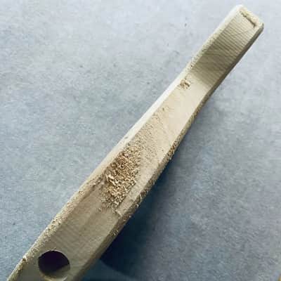 Left Hand Basswood Unfinished Bass Guitar Body image 4