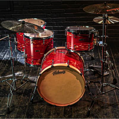 Polmuz Maple Model 1 - 22/13/16/18 - Artist Cosmic Red from Calendar - PROMO image 2