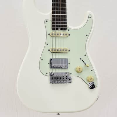 Schecter Diamond Series Nick Johnston Traditional HSS - Atomic Snow White image 1
