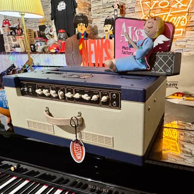 Vox AC15 Custom CC TTBC Limited Edition 1x12” 2025 - Two Tone Blue & Cream image 12
