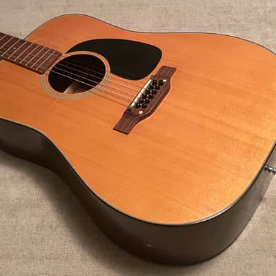 1970’s Elger Custom Built 12 Acoustic Dreadnought Guitar MIJ Japan True Lawsuit Ibanez image 7