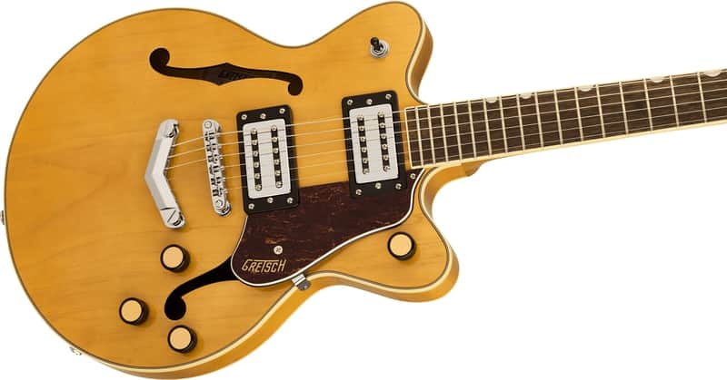 SPECIAL-ORDER! GRETSCH G2655T STREAMLINER CENTER BLOCK JR. V-STOPTAIL | AMBER image 1