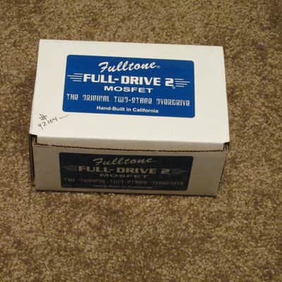 Fulltone Full Drive 2 Mosfet in Near-Mint condition with Original Box image 7