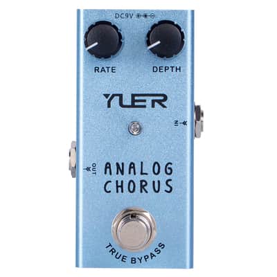 YUER Analog Chorus Electric Guitar Effects Pedal True Bypass ✅New image 1