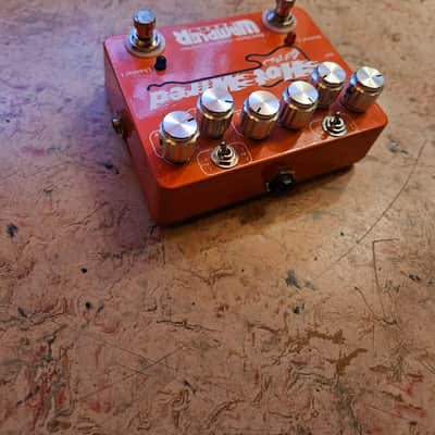 Wampler Autographed Brent Mason Hot Wired Overdrive Distortion 2000s - Orange Metal image 3