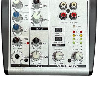 Behringer Eurorack UB502 5-Input 2-Bus Mixer (Used) image 1