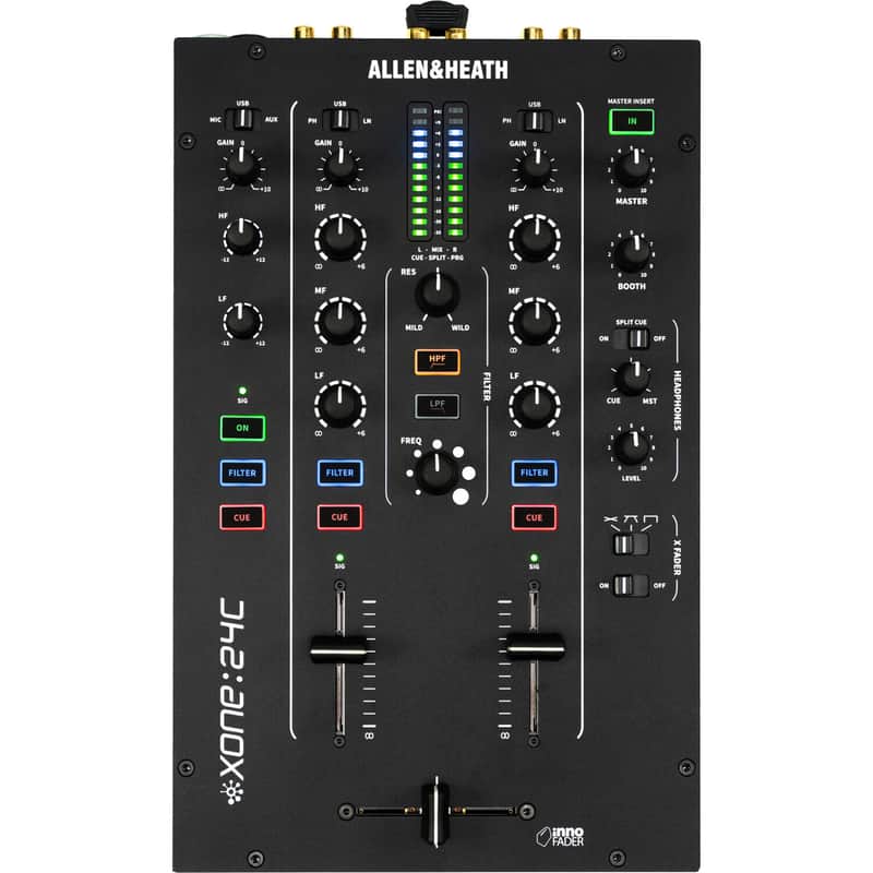 Allen & Heath Xone:24C 2+1 Channel Analog DJ Mixer/Interface image 1