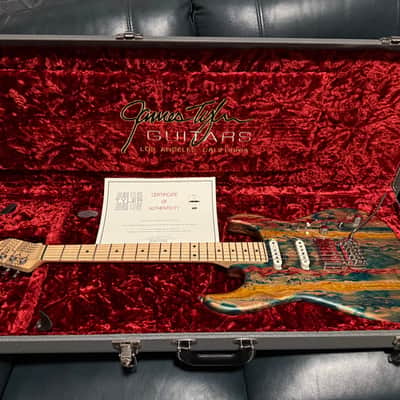 James Tyler  Studio Elite HSS with Boost and 4 toggle switches for advanced pickups settings , USA-2024, Hazmat Shmear image 2