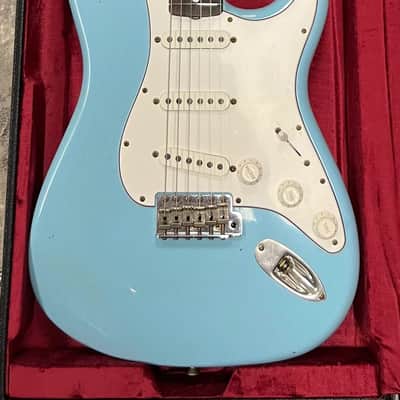 Fender Custom Shop 1969 Stratocaster Journeyman Relic Rosewood Fingerboard, Faded Daphne Blue 9235700045 SERIAL NUMBER CZ588780 - 7 LBS 11 OZ image 3