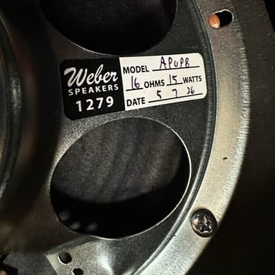 Webber 8" Classic Alnico 2025 - silver image 5