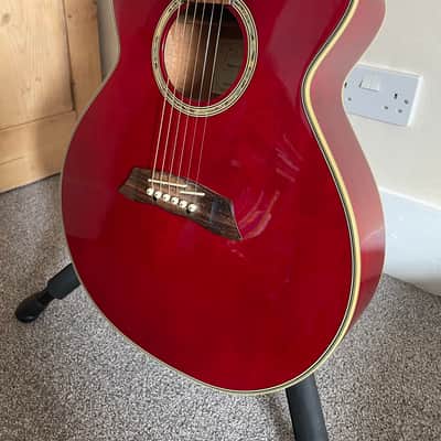 Takamine EG560c Mid-2000s - Red image 3