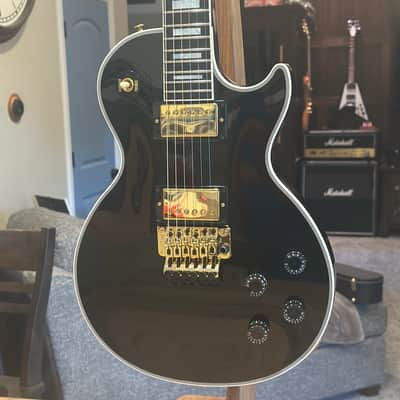 Gibson Custom Shop Les Paul Axcess Custom with Floyd Rose 2023 Ebony image 2