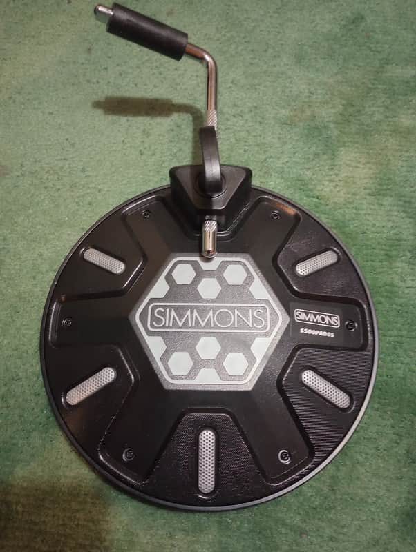 Simmons S500PAD8S Electronic Drum Pad - Black image 1