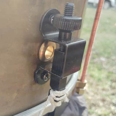 Restored Sonor Antik Vintage Marching Brass Snare from 50s image 16